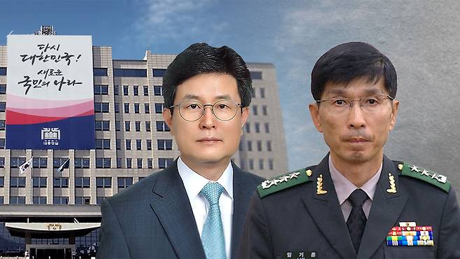 강의구 대통령실 부속실장(좌측)과 임기훈 국방비서관(우측) [자료사진]