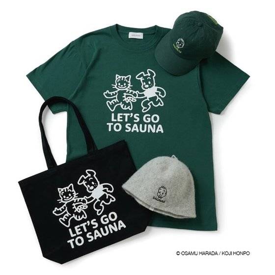 시부야 사우나스에 판매하는 굿즈. 사진 시부야 사우나스 공식 인스타그램