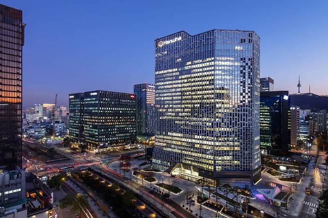 장교동 한화빌딩