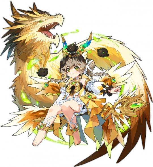 소울 스트라이크에 새로 추가된 신화 동료 '란'. 자료 제공 : 컴투스홀딩스