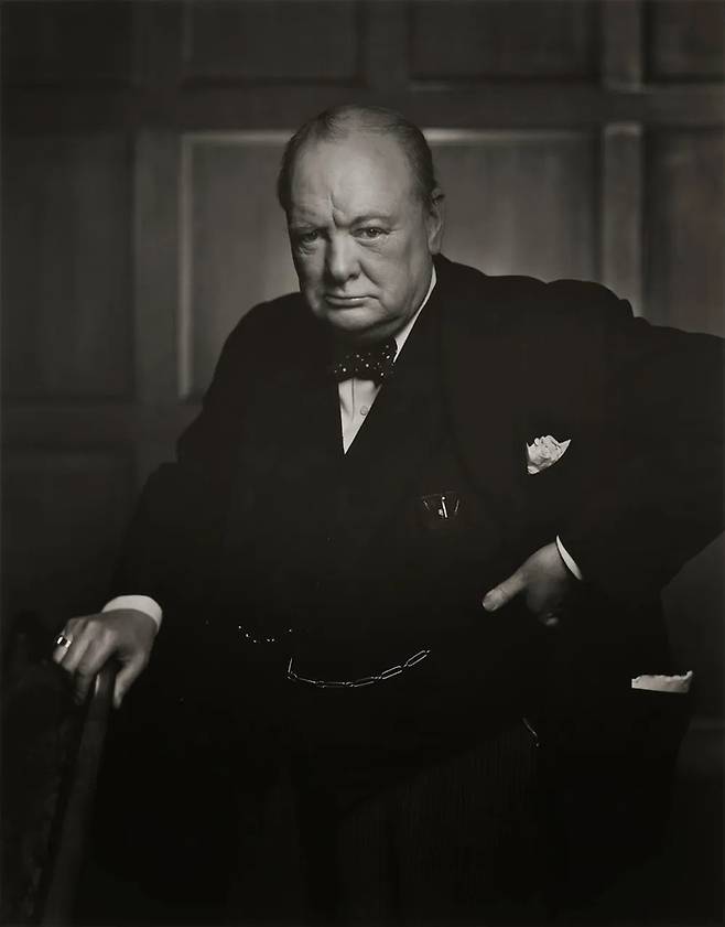 윈스턴 처칠의 사진