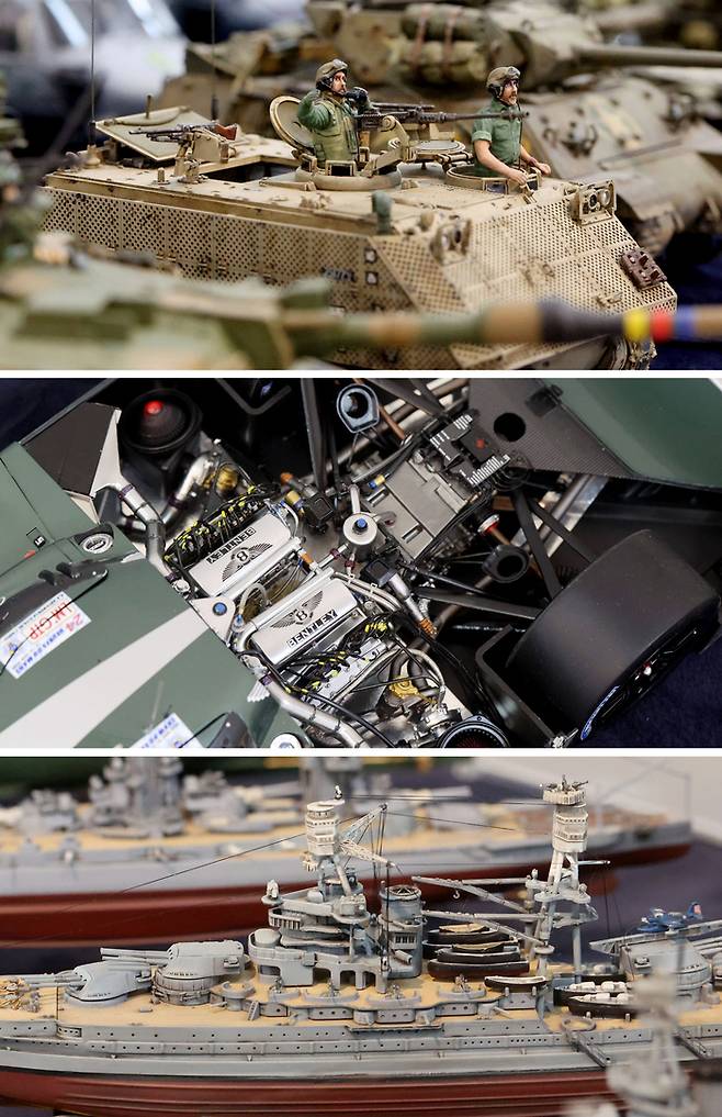 M113 Zelda - 김재홍作, 벤틀리 스피드8 - 김사륜作, USS Arizona 임무상作