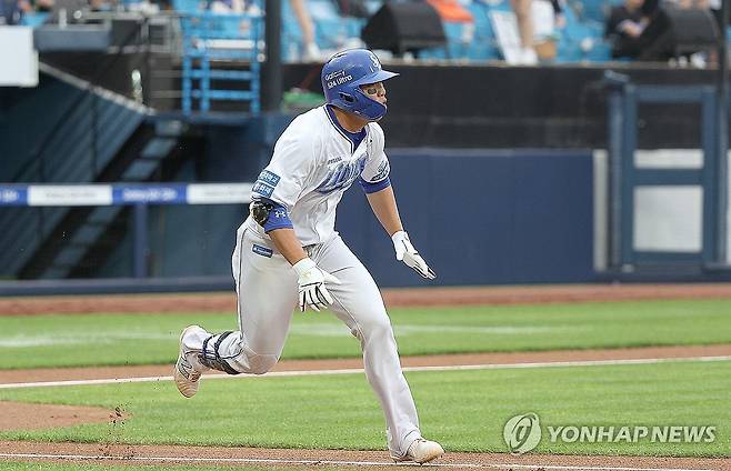 삼성 라이온즈 김영웅 [연합뉴스 자료사진]