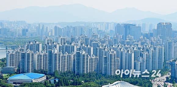 잠실 아파트 전경 [사진=곽영래 기자]