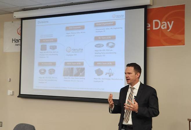 네이트 미나미 한화에어로스페이스 미국법인 사업장장 [한화에어로스페이스 제공. 재판매 및 DB 금지]