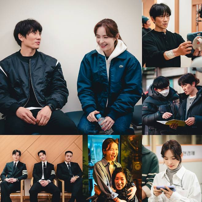 ‘커넥션’ 지성과 전미도, 권율과 김경남, 차엽이 3일 뒤로 다가온 종영의 아쉬움을 달랠 ‘촬영장 비하인드컷’을 전격 공개했다. SBS제공