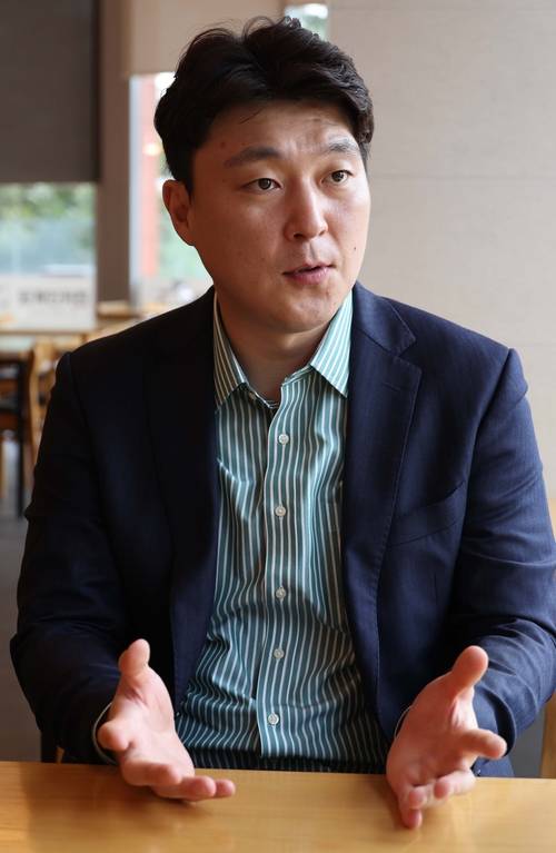 박진호 국민의힘 청년최고위원 후보. [사진=한주형 기자]