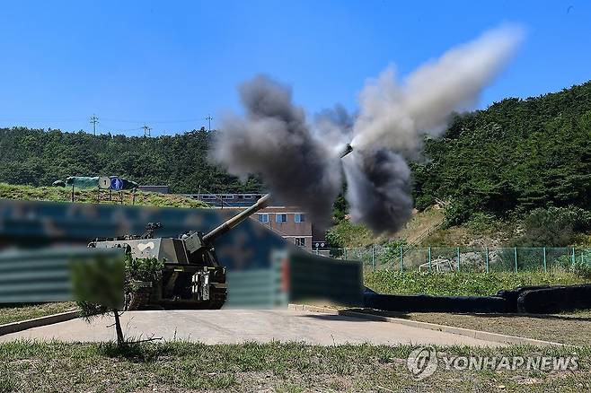 서북도서 해상사격훈련 [연합뉴스 자료사진=해병대사령부 제공. 재판매 및 DB 금지] photo@yna.co.kr