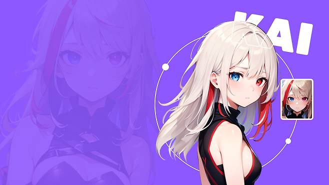 '아이돌 걸즈 라이브' 다양한 캐릭터들(제공=리브라시스템즈).