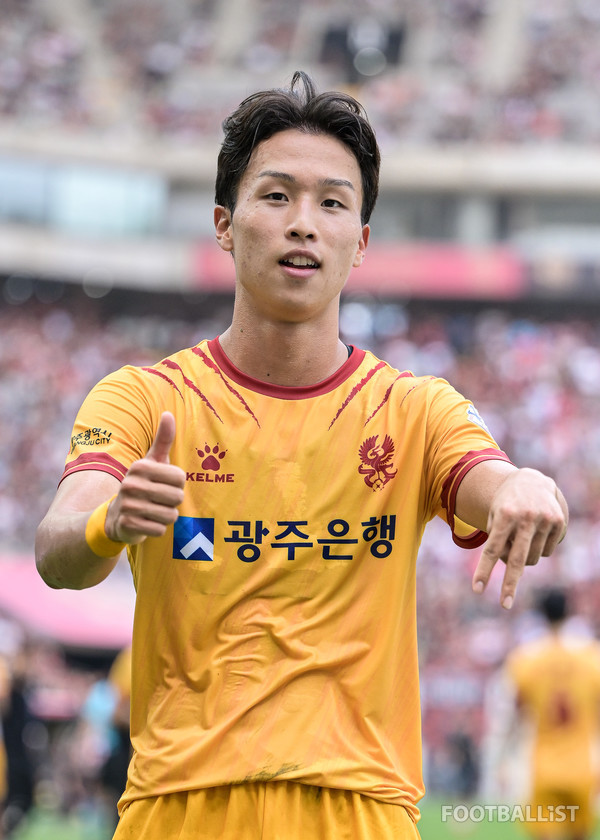 엄지성(광주FC). 서형권 기자