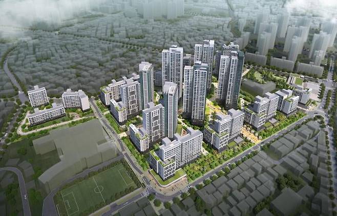 서울 성북구 장위10구역 조감도 / 서울시 제공