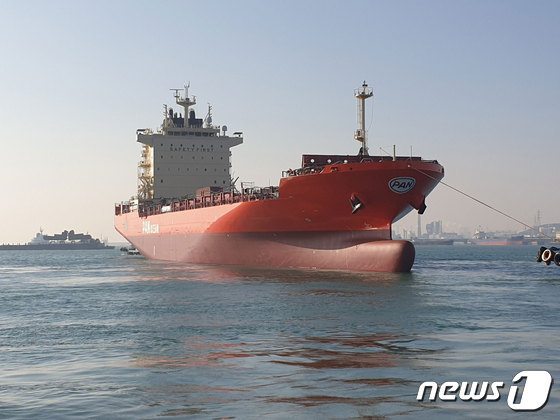 1800TEU 컨테이너선인 한국형 자율운항선박(해양수산부 제공, 자료사진)