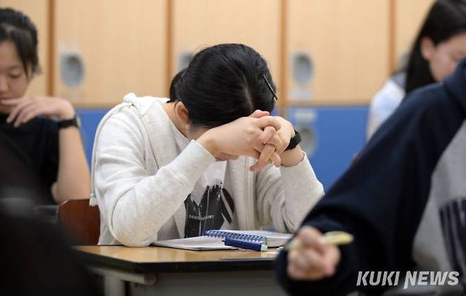 지난 6월 모의평가. 사진공동취재단