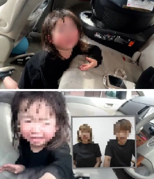 일본의 한 부부가 유튜브에 차에 갇힌 2살 딸이 우는 모습을 올려 비난을 받았다. 사진=SCMP