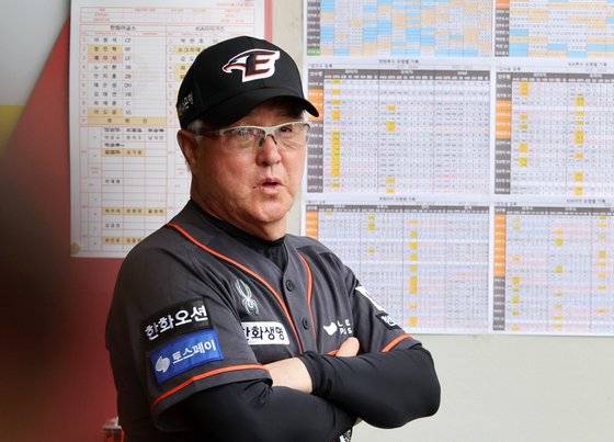 한화 김경문 감독. 연합뉴스