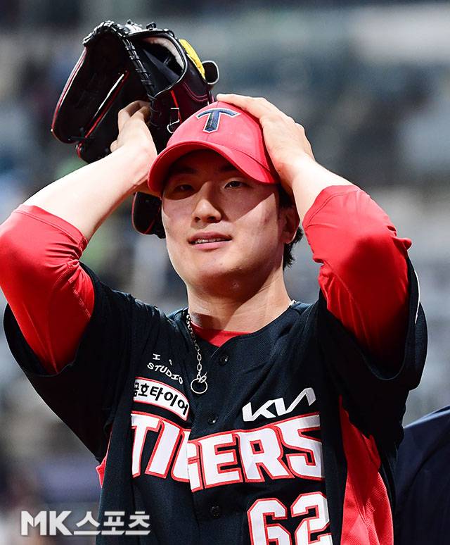 현재 어깨 부상으로 전력에서 이탈해 있는 KIA 정해영. 사진=김영구 기자