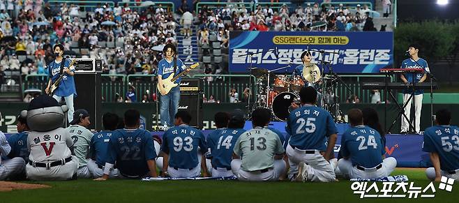 데이식스의 클리닝타임 공연. 인천, 박지영 기자