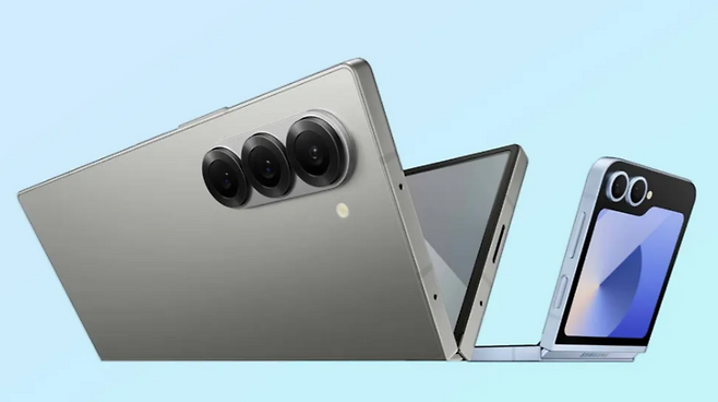 갤럭시Z플립6·폴드6 예상 이미지. 톰스가이드 캡처