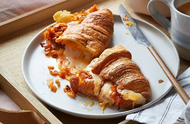 김치 치즈 크루아상 예시 (사진=waitrose&partners 홈페이지 갈무리) *재판매 및 DB 금지