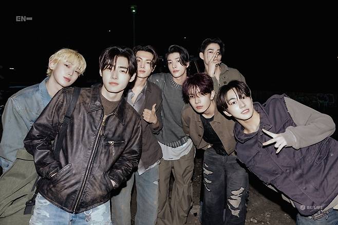 7월 12일 오후 1시 정규 2집 '로맨스 : 언톨드'를 발매하는 그룹 엔하이픈. 엔하이픈 공식 트위터