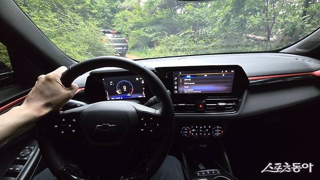 쉐보레 더 뉴 트레일블레이저 인테리어. 원성열 기자  sereno@donga.com