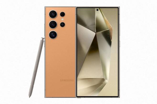 갤럭시S24 울트라 티타늄 오렌지. /사진=삼성전자