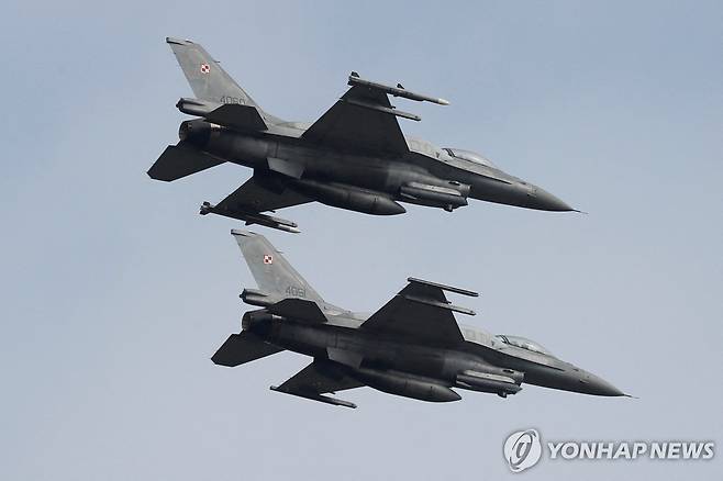 F-16 전투기 [로이터 자료사진. 재판매 및 DB 금지]