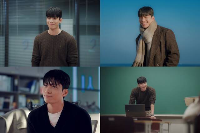 위하준이 '졸업'에서 신입 강사 이준호 역을 맡아 극을 이끌었다. /tvN