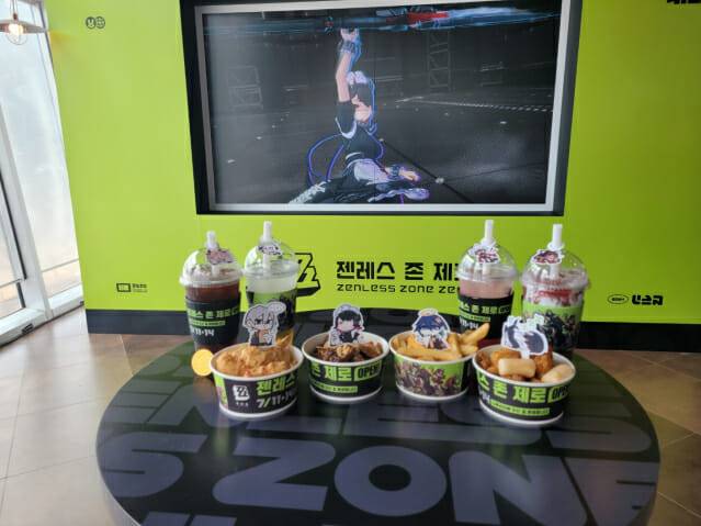 젠레스 존 제로 행사장서 맛볼 수 있는 식음료
