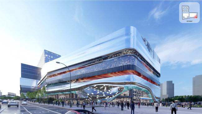 서부트럭터미널 도시첨단물류단지 조감도.