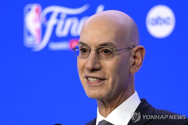 애덤 실버 NBA 커미셔너 [AP=연합뉴스. 자료 사진]