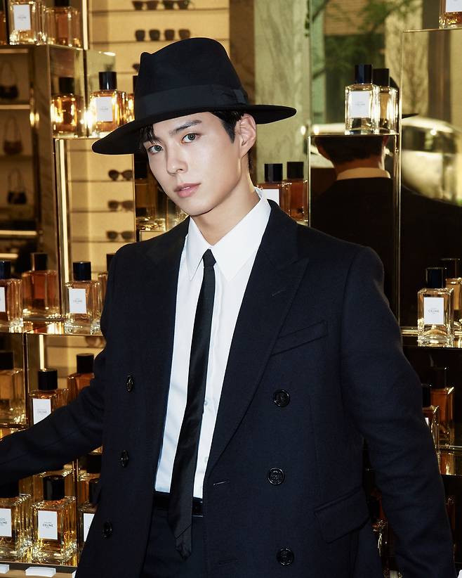 배우 박보검, 셀린느(CELINE) 오사카 미도스지 플래그십 스토어 오픈 기념 이벤트 참석. /셀린느