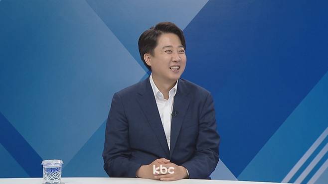 ▲ 10일 KBC '여의도초대석'에 출연한 이준석 개혁신당 의원