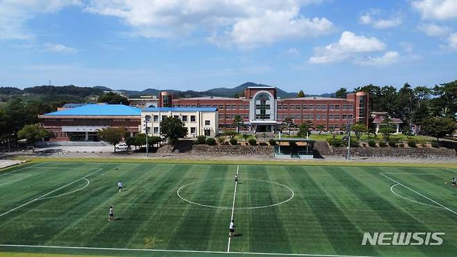 [고창=뉴시스]윤난슬 기자 = 전북 고창 영선고등학교.(사진=전북교육청 제공)