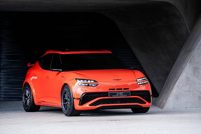 사진 : 제네시스 GV60 마그마