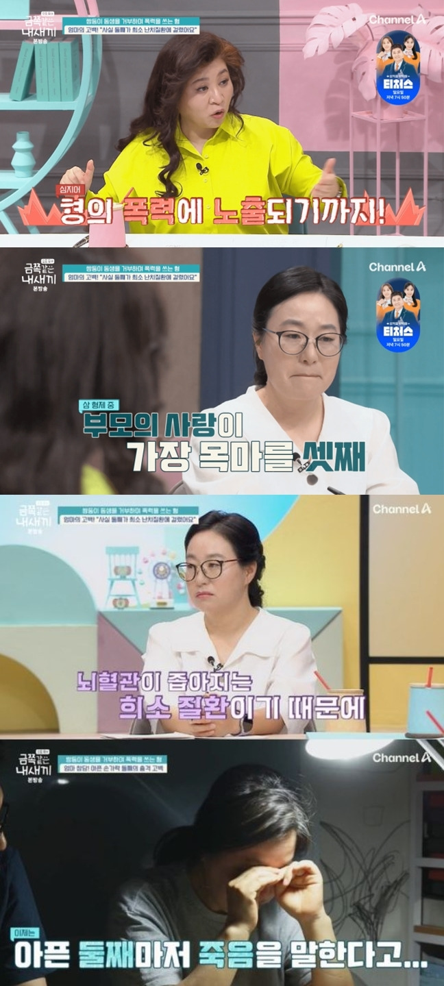 채널A ‘요즘 육아 금쪽같은 내 새끼’