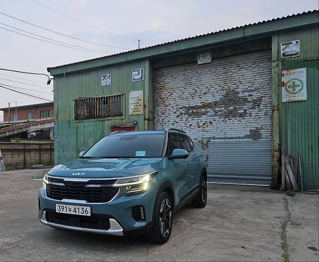 2024년식 셀토스 정측면. ⓒ데일리안 정진주 기자