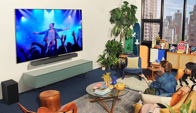 LG전자의 LG 올레드 TV. [LG전자 제공]