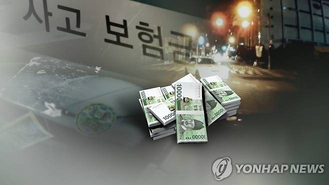 보험사기(CG) [연합뉴스TV 제공]