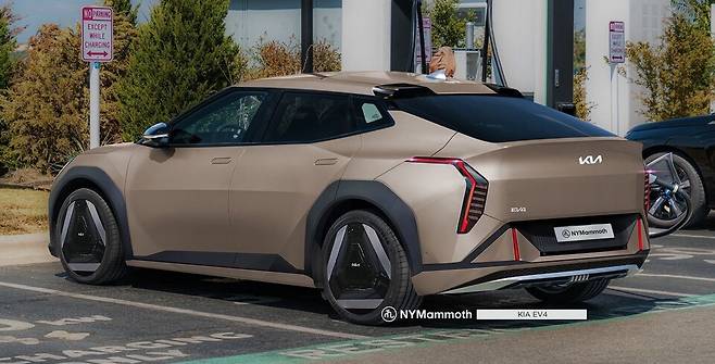 사진 : 기아 EV4 예상도 (출처=NYMammoth)
