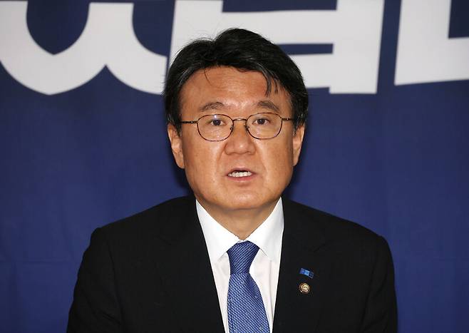 황운하 조국혁신당 원내대표. 연합뉴스