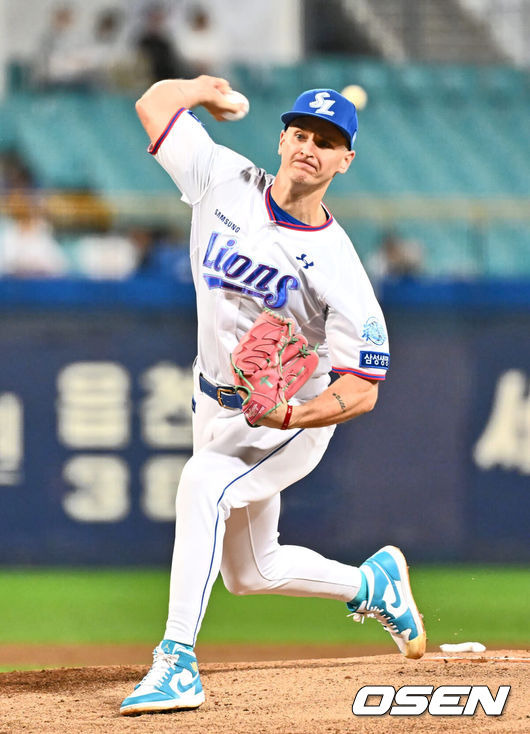 [OSEN=이석우 기자] 삼성 시절 데이비드 뷰캐넌. 2023.09.21 / foto0307@osen.co.kr