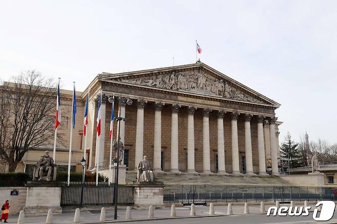 프랑스 국민의회(하원·Assemblée nationale) 의사당 전경. ⓒ AFP=뉴스1 ⓒ News1 최서윤 기자