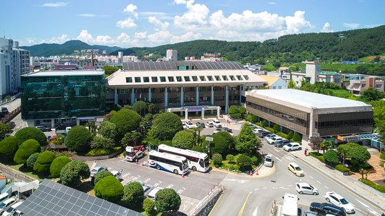 경남 통영시청 청사 전경. 사진 통영시