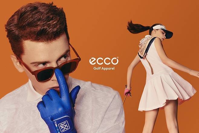 에코 골프 어패럴(ECCO Golf Apparel) 브랜드 이미지. 에스제이그룹