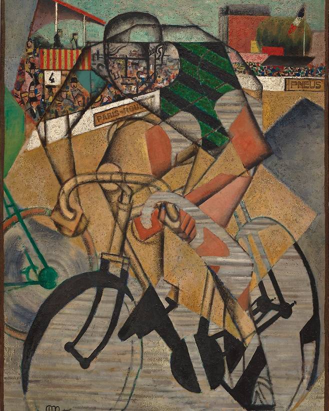 장 메챙제의 ‘Au ve`lodrome’(1912).