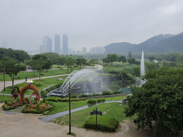 울산 중구 태화강 국가정원 전경.