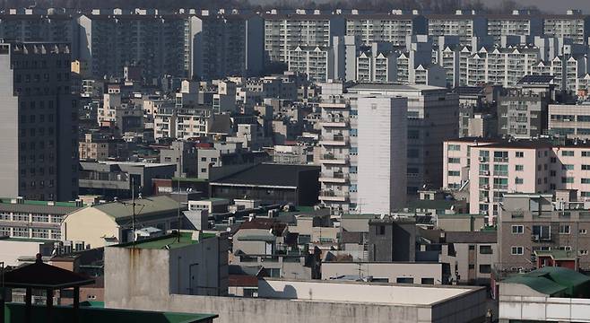 서울 강서구 화곡동 일대 빌라 전경. [매경DB]