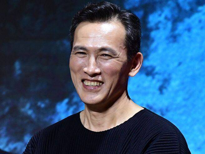 지난 17일 서울 JW메리어트 동대문에서 넷플릭스 드라마 '스위트홈 시즌3' 제작발표회가 열렸다. 제작발표회에 참석한 유오성. /송정헌 스포츠조선 기자