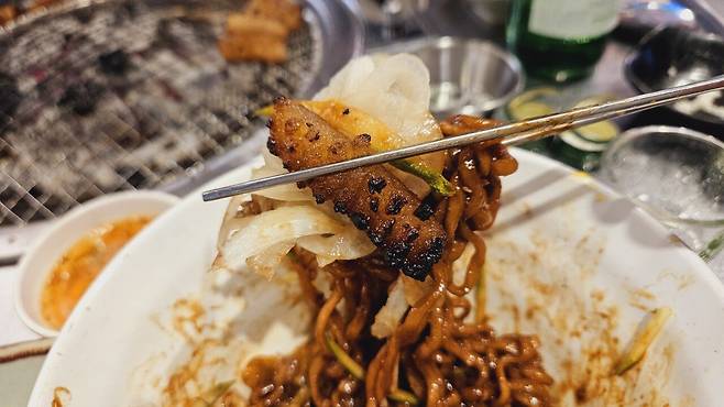 20240717_202959.jpg 대전 출장길 용문역 근처에서 돼지 생갈비